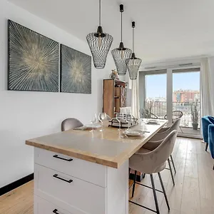  Apartmán Chlebova - Riverside View Terrace, Free Parking, Gym & Kidsplay By Downtown Polsko